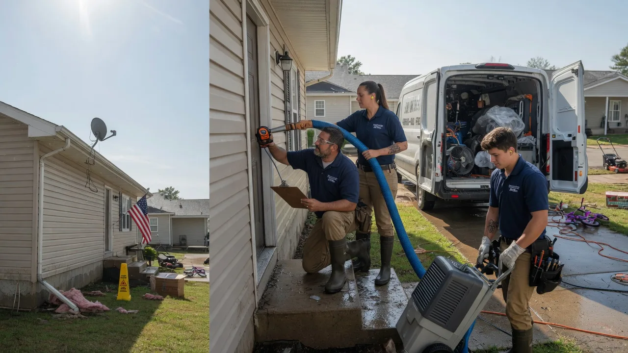 Ceiling Water Damage Restoration in Cordova, NE near me